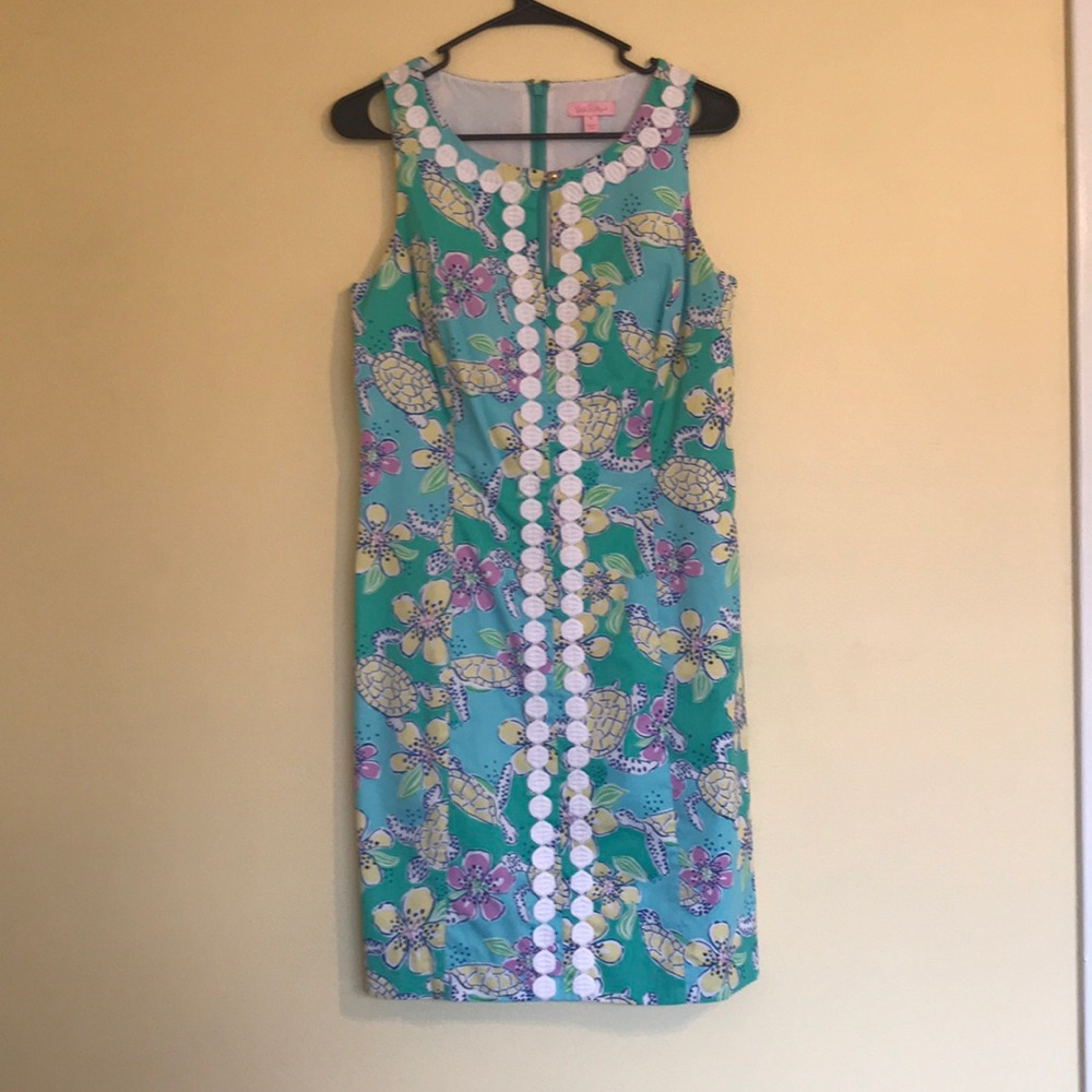 Lilly Pulitzer Size 6 Moving Slowly Pattern Dress